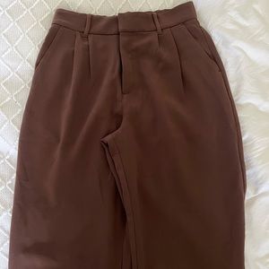 Abercrombie Tailored Wide Leg Pant